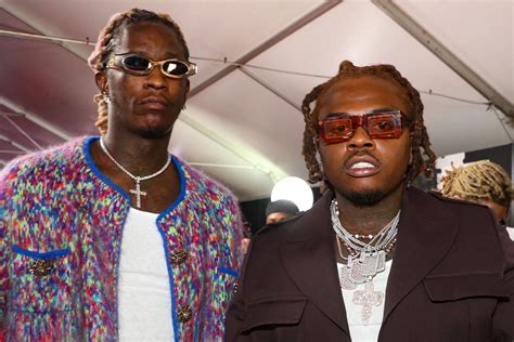 gunna young thug arrested.